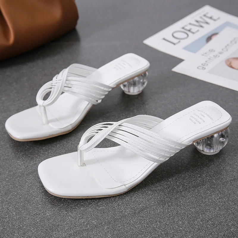 Wear Profiled Heels Square Toe Roman Flip Flops In Summer 2021 New Fashionable Comfortable Large Size Women's Shoes
Wear Profiled Heels Square Toe Roman Flip Flops In Summer 2021 New Fashionable Comfortable Large Size Women's Shoes