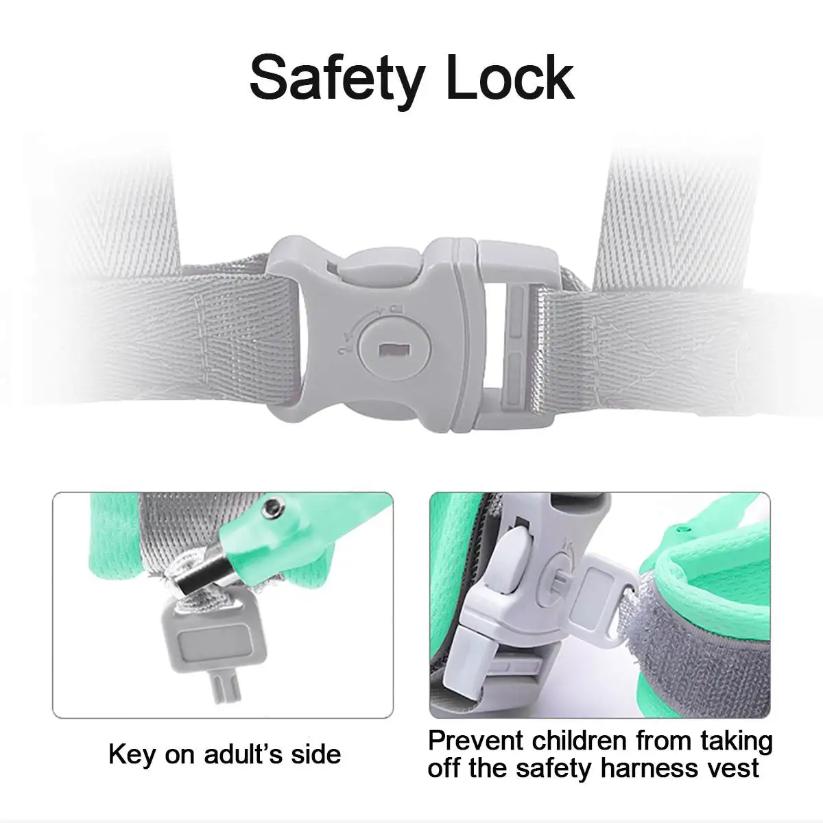 2 in 1 Toddler Anti Lost Safety Wrist Link Add Lock Kids Walking Shoulder Strap Wristband Baby Harness Safety Leash 2/2.5M
2 in 1 Toddler Anti Lost Safety Wrist Link Add Lock Kids Walking Shoulder Strap Wristband Baby Harness Safety Leash 2/2.5M