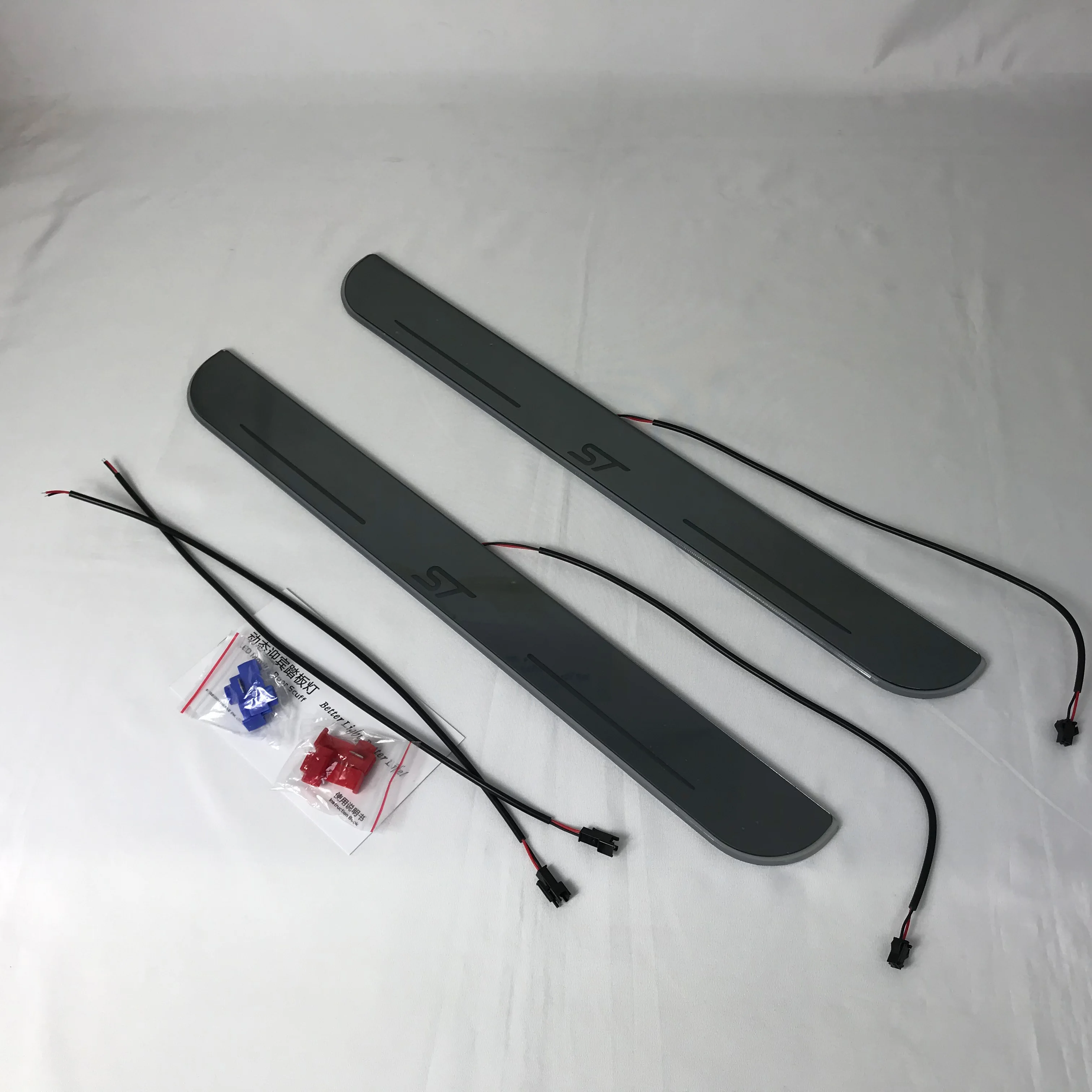 Led moving door scuff for Ford Fiesta ST special-purpose dynamic door sill plate welcome lamp lining overlay Flow/fixed light
Led moving door scuff for Ford Fiesta ST special-purpose dynamic door sill plate welcome lamp lining overlay Flow/fixed light