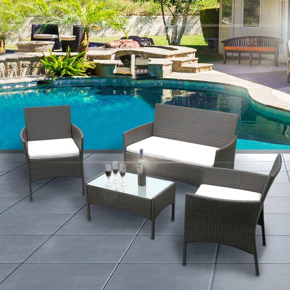Panana Rattan Sofa Chair Table Set Of 4 Hot Sale Wicker Garden Furniture Coffee Table Rattan Sofa Chair Meuble Osier
Panana Rattan Sofa Chair Table Set Of 4 Hot Sale Wicker Garden Furniture Coffee Table Rattan Sofa Chair Meuble Osier