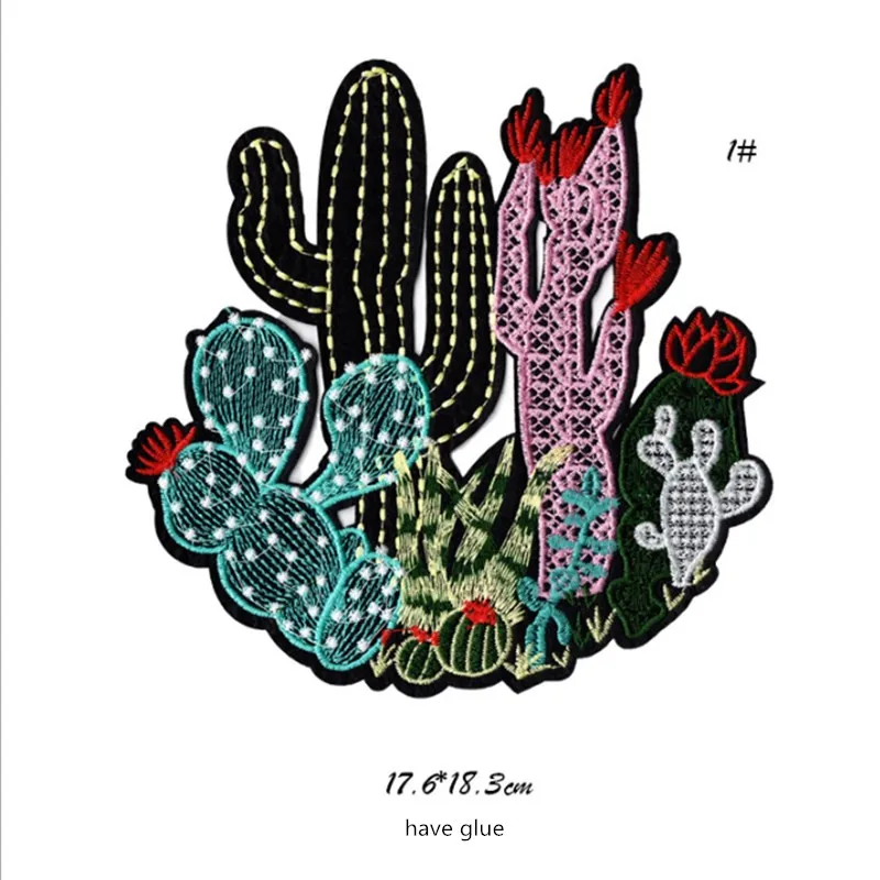 New Large Cartoon Cactus Flower Embroidered Cloth Paste Clothes DIY Repair Hole Clothing Accessories
New Large Cartoon Cactus Flower Embroidered Cloth Paste Clothes DIY Repair Hole Clothing Accessories