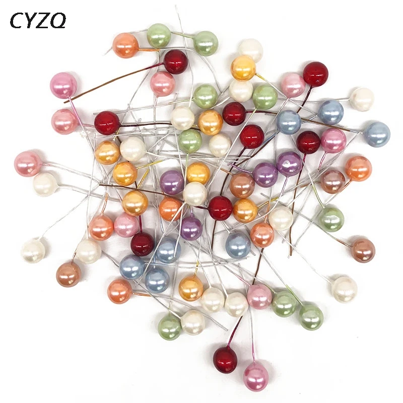 50Pcs/lot Mini Artificial Flower Fruit Stamens Cherry Christmas Plastic Pearl Berries for Wedding DIY Gift Box Decorated Wreaths
50Pcs/lot Mini Artificial Flower Fruit Stamens Cherry Christmas Plastic Pearl Berries for Wedding DIY Gift Box Decorated Wreaths