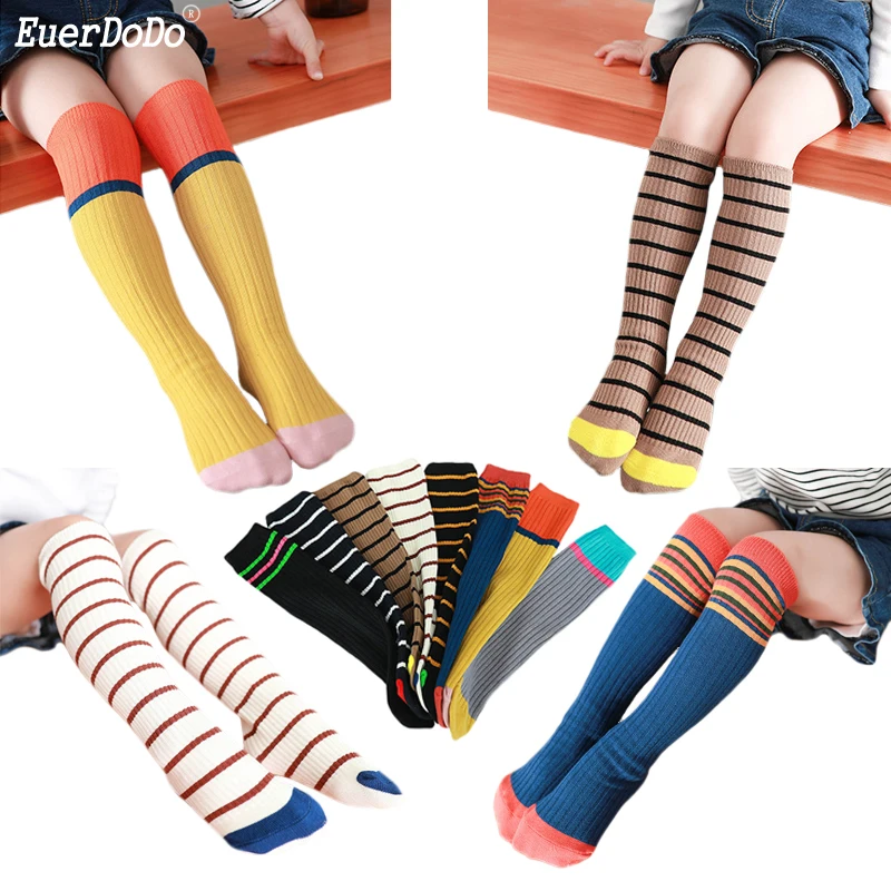 Girls Socks Autumn Winter Cotton Striped 3-10 Years Kids Knee Socks For Girls Baby Dance Clothing
Girls Socks Autumn Winter Cotton Striped 3-10 Years Kids Knee Socks For Girls Baby Dance Clothing