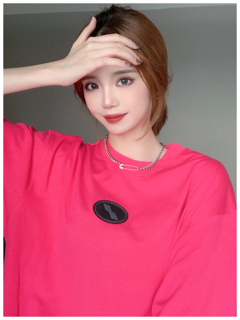 Korean street trendy style welldone 2021 summer New loose letter back patch half sleeve men's and women's short sleeve t-shirt
Korean street trendy style welldone 2021 summer New loose letter back patch half sleeve men's and women's short sleeve t-shirt