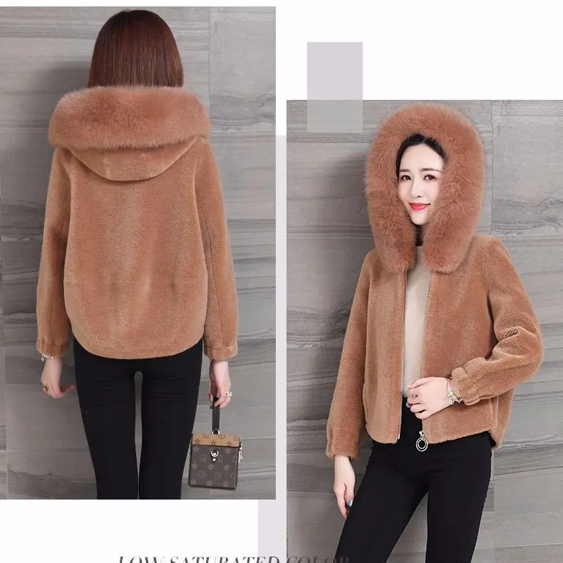 Women 2020 Autumn Winter Hooded Faux Lamb Fur Coat Female Casual Solid Color Slim Jacket Ladies New Thick Warm Outwear S18
Women 2020 Autumn Winter Hooded Faux Lamb Fur Coat Female Casual Solid Color Slim Jacket Ladies New Thick Warm Outwear S18