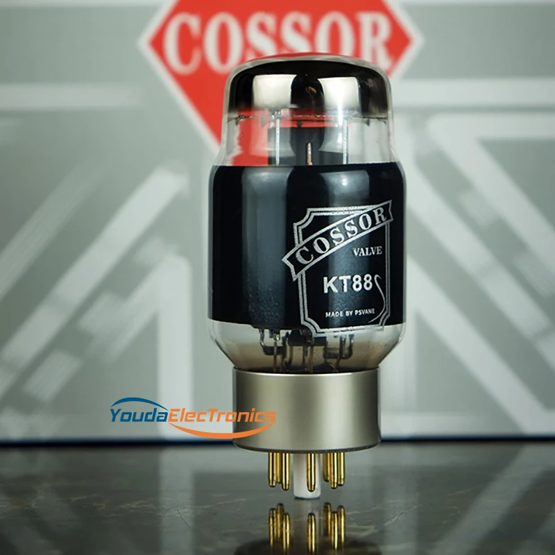 1 matched pair Carbon Coated PSVANE Cossor KT88 Audio Amplifier Vacuum Tubes
1 matched pair Carbon Coated PSVANE Cossor KT88 Audio Amplifier Vacuum Tubes