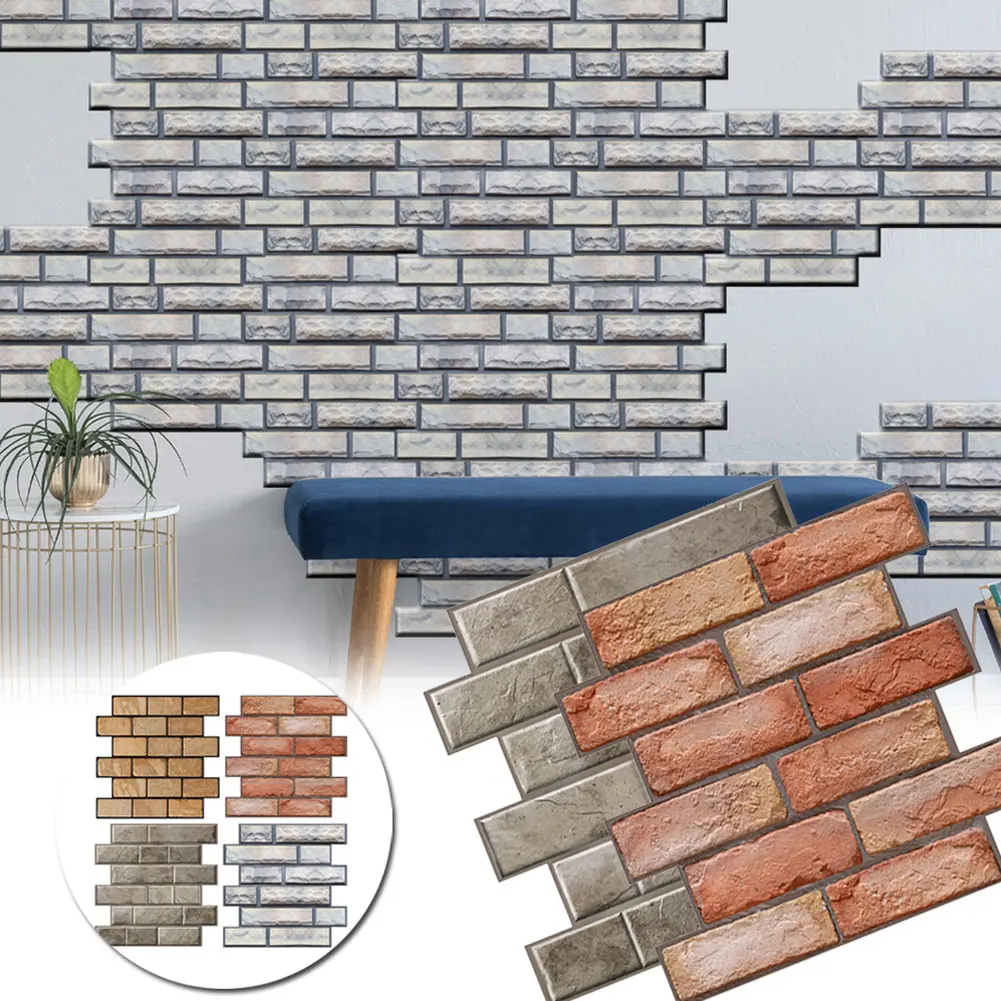 30x30cm 3D Tile Brick Wall Sticker Decor Waterproof Self-adhesive Waterproof Foam Panel Backdrop Decor Wall Sticker For kitchen
30x30cm 3D Tile Brick Wall Sticker Decor Waterproof Self-adhesive Waterproof Foam Panel Backdrop Decor Wall Sticker For kitchen