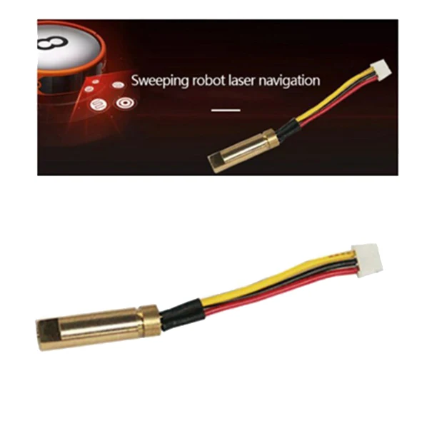 2Pcs Replacement LDS Diode Light 780Nm 5Mw for Xiaomi 1St / 2St Roborock S50 S51 Robot Vacuum Cleaner Spare
2Pcs Replacement LDS Diode Light 780Nm 5Mw for Xiaomi 1St / 2St Roborock S50 S51 Robot Vacuum Cleaner Spare