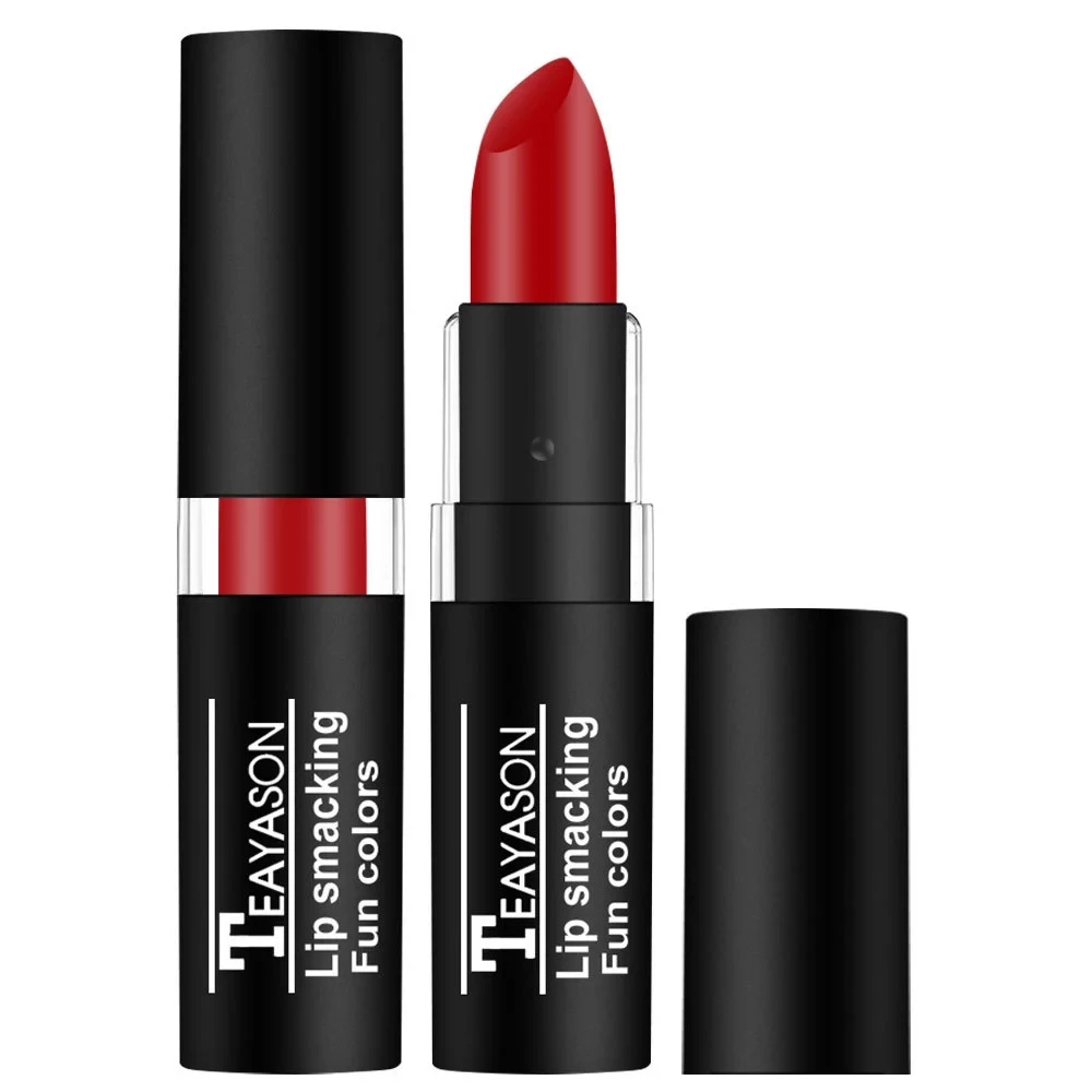 TEAYASON Matte Lipstick 12 Colors Green Purple Black Lip Stick Matte Beauty Sexy Maquillaje Long Lasting Lip Cosmetic Makeup
TEAYASON Matte Lipstick 12 Colors Green Purple Black Lip Stick Matte Beauty Sexy Maquillaje Long Lasting Lip Cosmetic Makeup