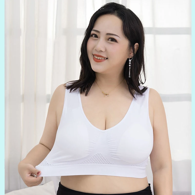 2 pcs Plus Size Bras For Women Seamless Bra With Pads Big Size 5XL 6XL Bralette Push Up Brassiere Bra Vest women clothes
2 pcs Plus Size Bras For Women Seamless Bra With Pads Big Size 5XL 6XL Bralette Push Up Brassiere Bra Vest women clothes