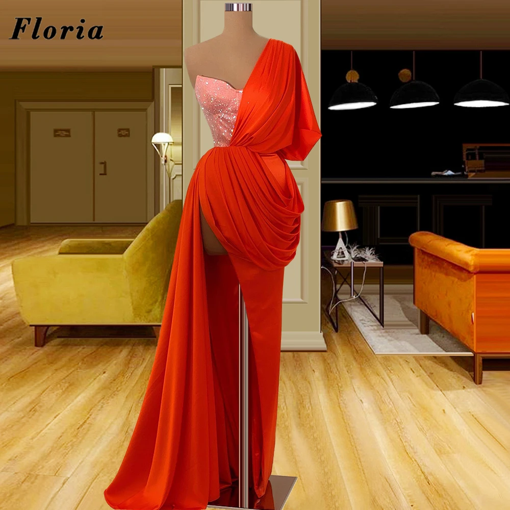 Floria Custom Made Simple Evening Dresses One Shoulder Women Prom Dresses 2022 High Split Plus Size Party Gowns Robes De Soiree
Floria Custom Made Simple Evening Dresses One Shoulder Women Prom Dresses 2022 High Split Plus Size Party Gowns Robes De Soiree