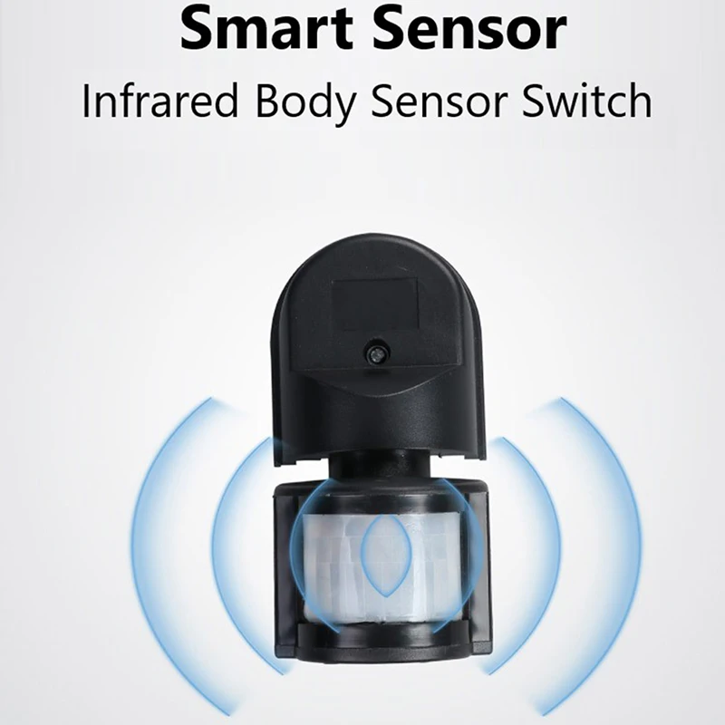PIR Motion Sensor Switch Light Lamp Sensor Detector Infrared Movement Detector Automatic Lighting Switch Alarm Systen
PIR Motion Sensor Switch Light Lamp Sensor Detector Infrared Movement Detector Automatic Lighting Switch Alarm Systen