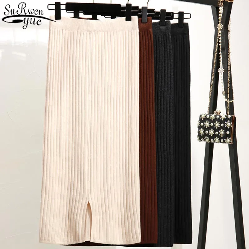 2021 Solid Pleated Ladies Skirts Autumn Knitted Hip Skirt Women Office One-Step Winter Elastic High Waist Mid-Length Skirt 10369
2021 Solid Pleated Ladies Skirts Autumn Knitted Hip Skirt Women Office One-Step Winter Elastic High Waist Mid-Length Skirt 10369