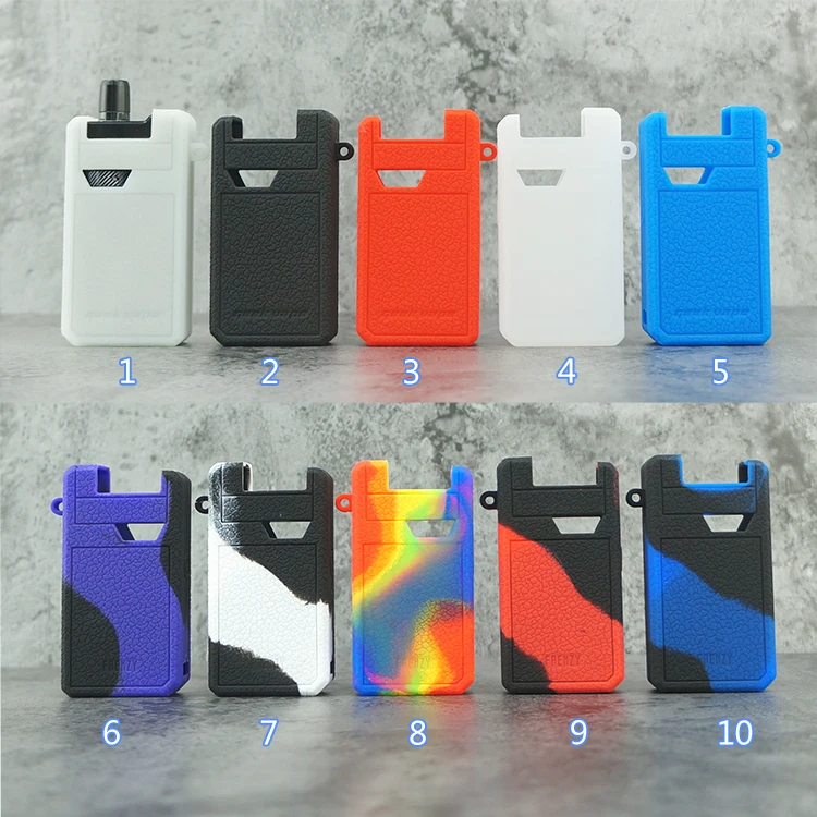 20pcs Silicone case for GEEKVAPE frenzy pod Mod Vape KIT texture skin rubber sleeve protective cover fit Geekvape frenzy
20pcs Silicone case for GEEKVAPE frenzy pod Mod Vape KIT texture skin rubber sleeve protective cover fit Geekvape frenzy