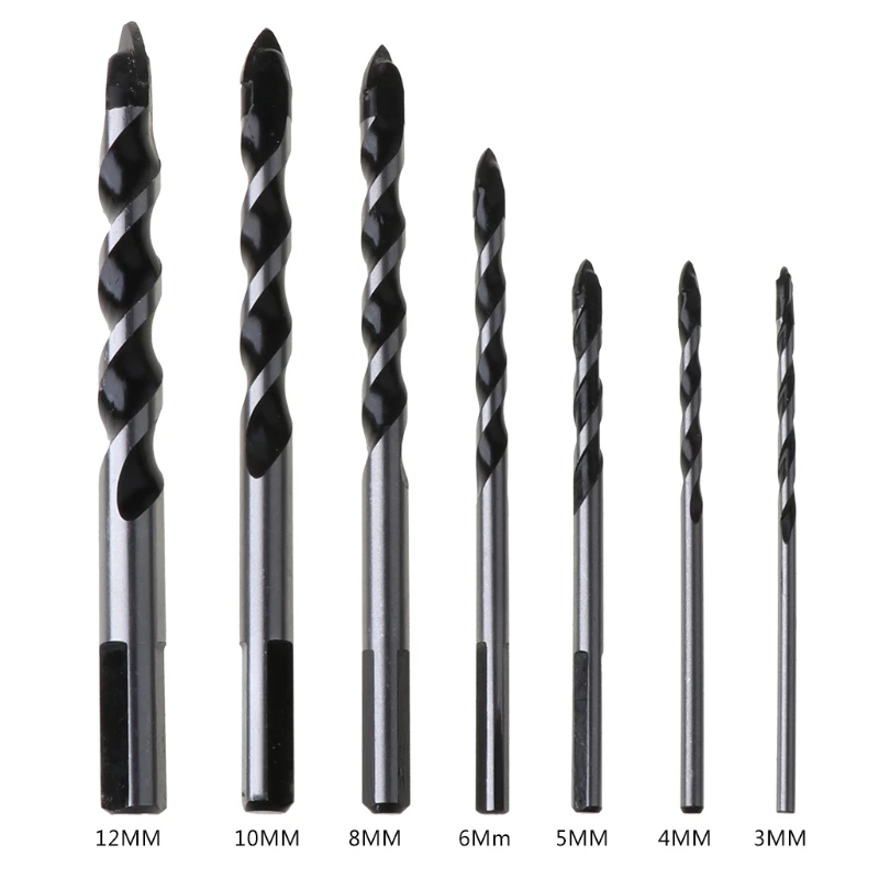 Multifunctional Alloy Triangle Drill Bits Wall Tile Glass Ceramic Concrete Hole Opener Hand Tool
Multifunctional Alloy Triangle Drill Bits Wall Tile Glass Ceramic Concrete Hole Opener Hand Tool