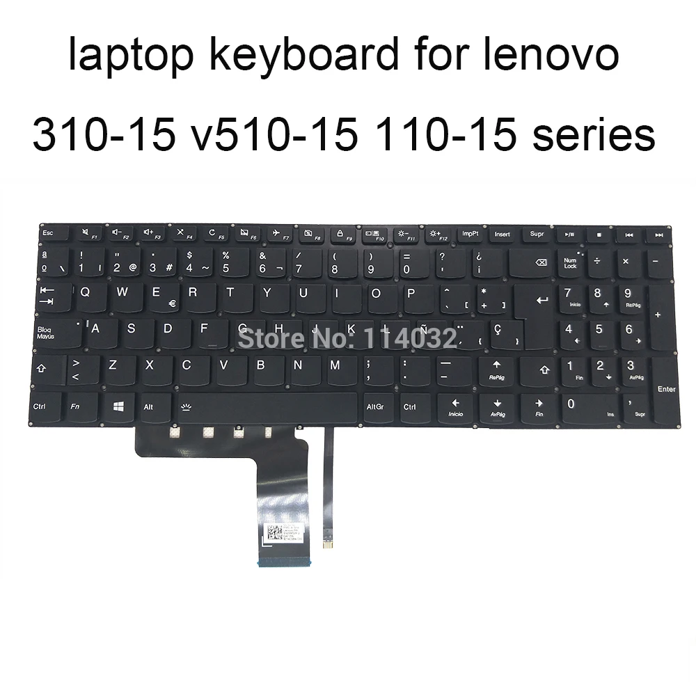Сменная клавиатура с подсветкой для Lenovo 310 15IKB IdeaPad 310 15 IAP ABR 15ISK 15IAP 15ABR испанская черная PM5LB SPA
Сменная клавиатура с подсветкой для Lenovo 310 15IKB IdeaPad 310 15 IAP ABR 15ISK 15IAP 15ABR испанская черная PM5LB SPA