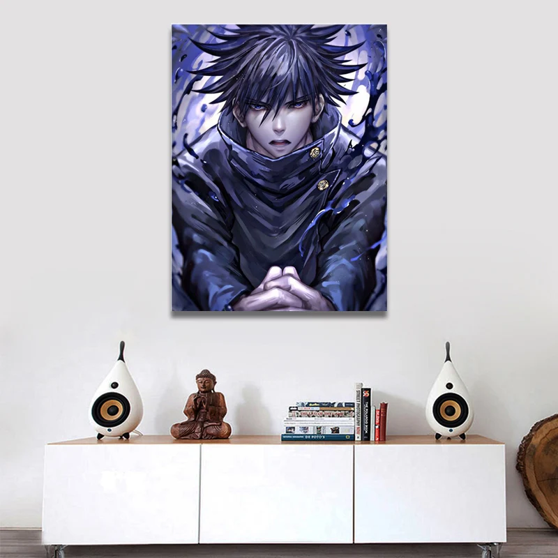Wall Art Jujutsu Kaisen Pictures HD Printed Fushiguro Megumi Canvas Painting Home Decor Bedroom Background Modular Anime Poster
Wall Art Jujutsu Kaisen Pictures HD Printed Fushiguro Megumi Canvas Painting Home Decor Bedroom Background Modular Anime Poster