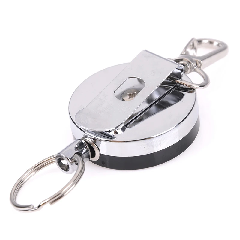 Resilience Steel Wire Rope Elastic Keychain Sporty Retractable Alarm Key chain Anti-lost telescopic key ring Keys trinket
Resilience Steel Wire Rope Elastic Keychain Sporty Retractable Alarm Key chain Anti-lost telescopic key ring Keys trinket