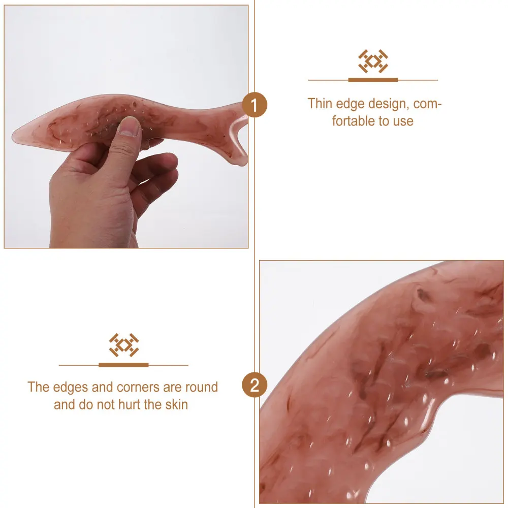 2PCS Body Face Beauty Scraping Plate Premium Smooth Relieve Fatigue Scraping Plate
2PCS Body Face Beauty Scraping Plate Premium Smooth Relieve Fatigue Scraping Plate