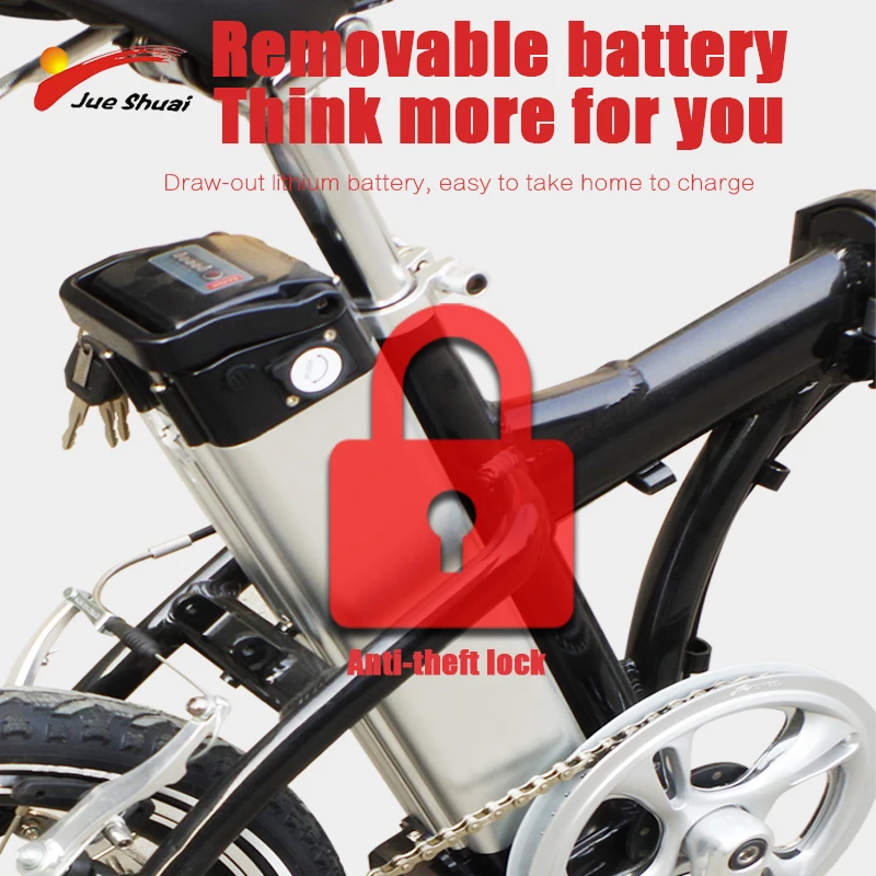 Duty free NEW 20'' Folding Electric Bicyle 36V 10AH Lithium Battery with LED Display brushless Rear hub motor 6 speed E bike
Duty free NEW 20'' Folding Electric Bicyle 36V 10AH Lithium Battery with LED Display brushless Rear hub motor 6 speed E bike