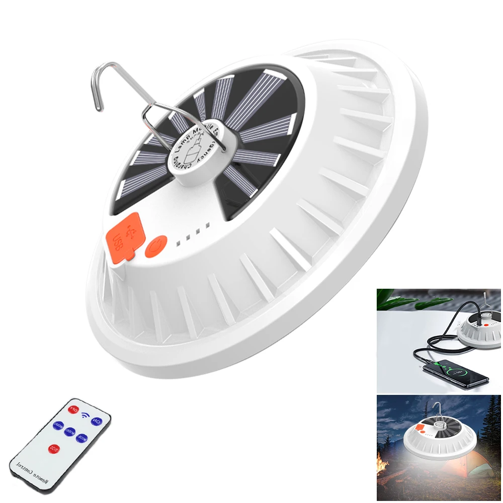 Solar Light Outdoors Camping Lantern Solar Powered With Remote Control Emergency Rechargeable LED Lamp Mobile Power Bank
Solar Light Outdoors Camping Lantern Solar Powered With Remote Control Emergency Rechargeable LED Lamp Mobile Power Bank