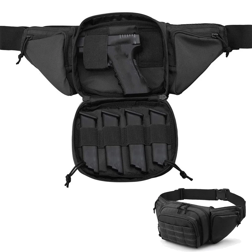 Outdoor Tactical Gun Waist Bag Holster Chest Military Combat Camping Sport Hunting Athletic Shoulder Sling Gun Holster Bag X261A 
Outdoor Tactical Gun Waist Bag Holster Chest Military Combat Camping Sport Hunting Athletic Shoulder Sling Gun Holster Bag X261A