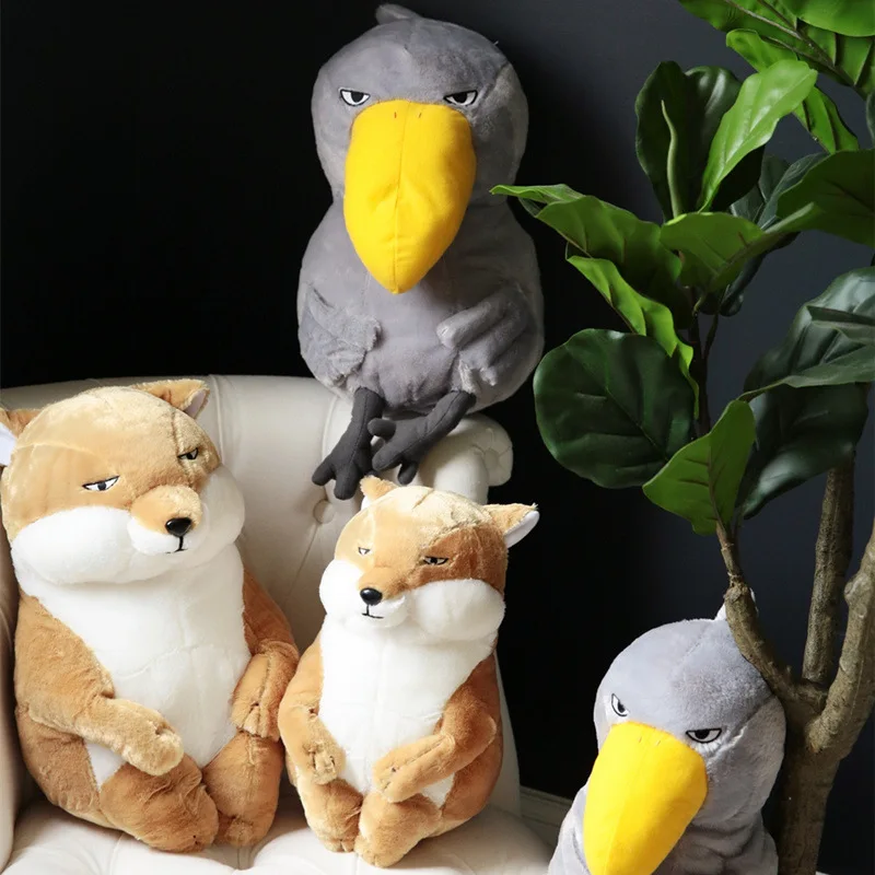 Игрушка плюшевая милая кукла-Лиса Shoebill удобный Декор для комнаты детский подарок