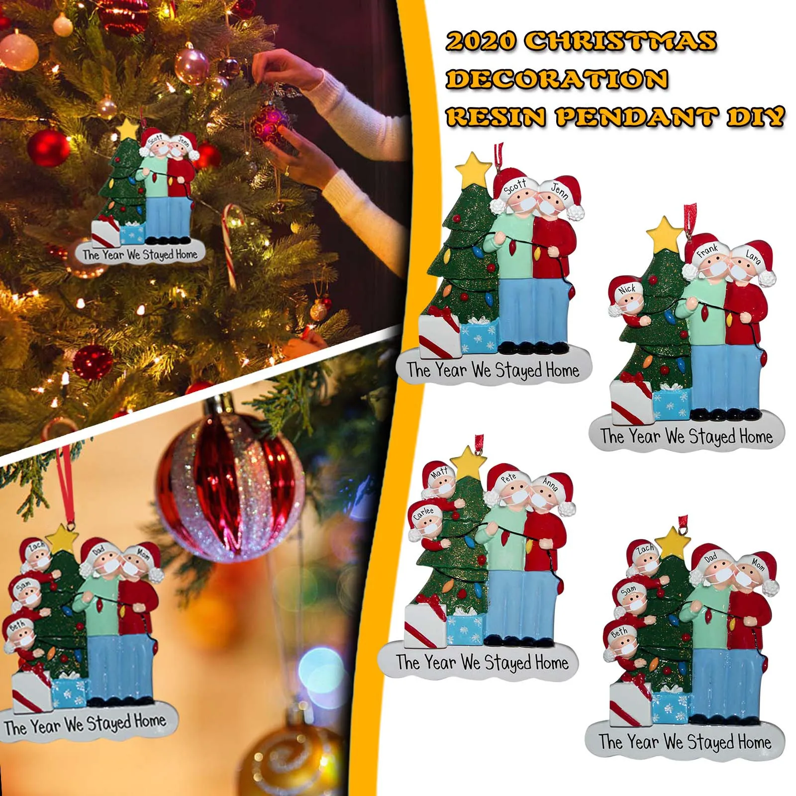 2020 Ornament Christmas Tree Hanging Pendant DIY Personalized Home Decorations Christmas Hanging Christmas Ornament
2020 Ornament Christmas Tree Hanging Pendant DIY Personalized Home Decorations Christmas Hanging Christmas Ornament