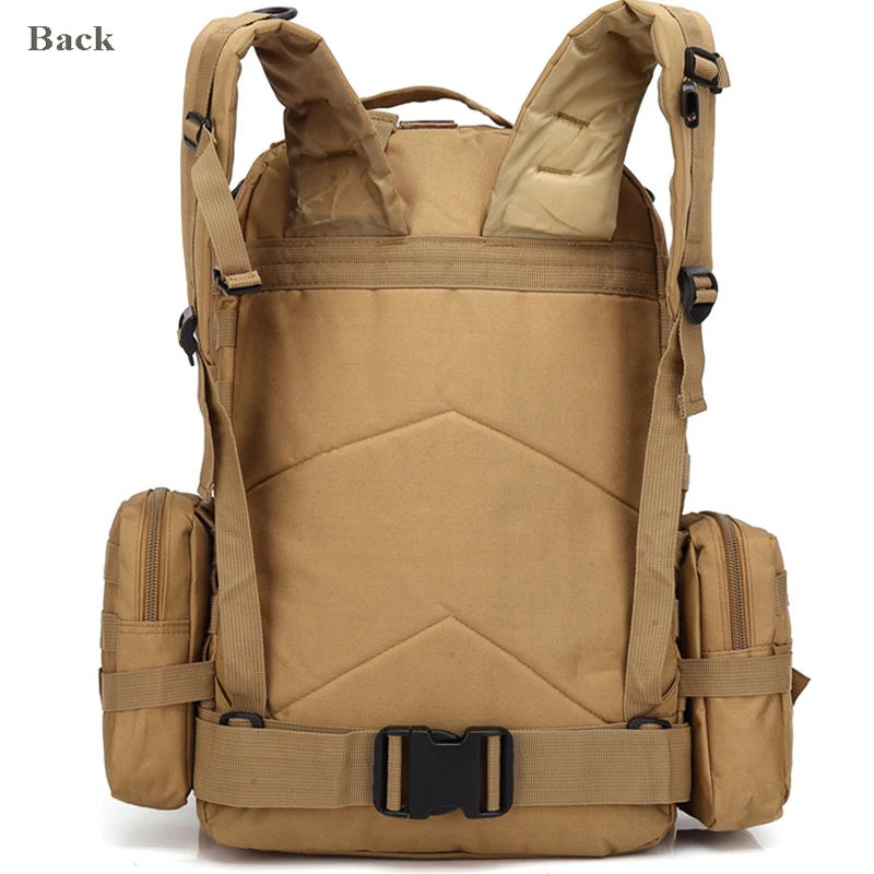 Tactical Gear Camouflage Military Backpack Hunting Backpack 50L Large Capacity Travel Backpack Outdoor Hiking Shoulder Bag
Tactical Gear Camouflage Military Backpack Hunting Backpack 50L Large Capacity Travel Backpack Outdoor Hiking Shoulder Bag