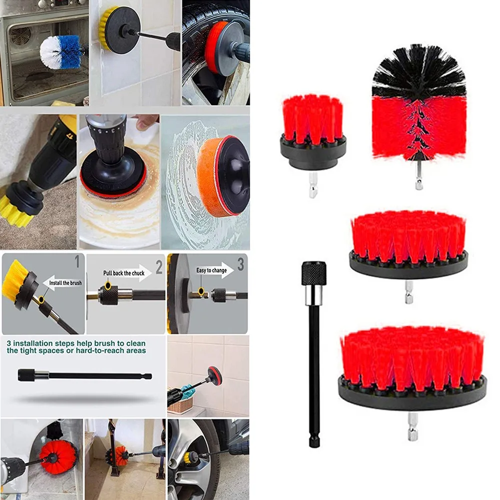 Brush Head (2 Inch + 3.5 Inch + 4 Inch + 5 Inch) 15cm Telescopic Pole 15cm Telescopic Pole All Purpose Cleaner Scrubbing Brushes
Brush Head (2 Inch + 3.5 Inch + 4 Inch + 5 Inch) 15cm Telescopic Pole 15cm Telescopic Pole All Purpose Cleaner Scrubbing Brushes