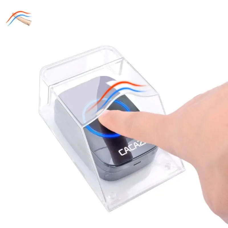 Waterproof Cover for Wireless Doorbell Smart Door Bell Ring Chime Button Transmitter Launchers Transparent W3JA
Waterproof Cover for Wireless Doorbell Smart Door Bell Ring Chime Button Transmitter Launchers Transparent W3JA