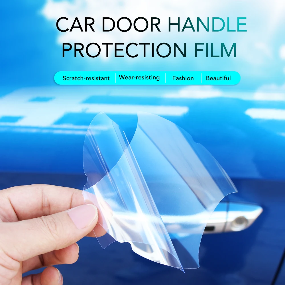 Защитная пленка на дверные ручки автомобиля для Antara Mazda 3 6 Toyota avensis Corolla Prius RAV4 Camry eiz