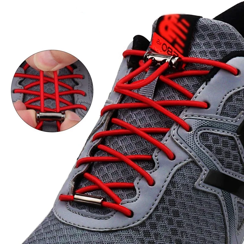1 Pair No Tie Shoe laces Elastic Shoelaces Round Metal Buckle Kids Adult Quick Lock Shoe lace Leisure Sneakers Lazy laces
1 Pair No Tie Shoe laces Elastic Shoelaces Round Metal Buckle Kids Adult Quick Lock Shoe lace Leisure Sneakers Lazy laces