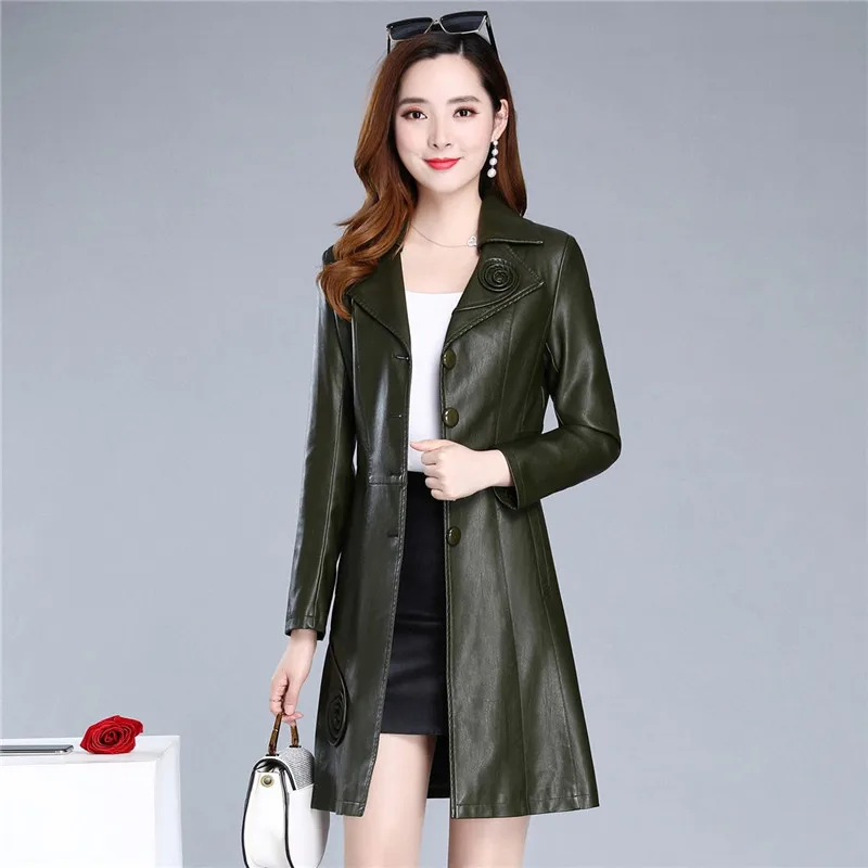 XL-7XL кожаная куртка женская куртка модная тонкая Длинная кожаная куртка женская куртка Высокое качество PU мотоциклетная Новая Осенняя верх...
XL-7XL кожаная куртка женская куртка модная тонкая Длинная кожаная куртка женская куртка Высокое качество PU мотоциклетная Новая Осенняя верх...