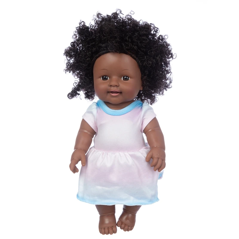 New 12Inch Black doll Movable Joint Toy Christmas Best Gift For Baby Girl Mini Cute Explosive hairstyle Doll Children Gift
New 12Inch Black doll Movable Joint Toy Christmas Best Gift For Baby Girl Mini Cute Explosive hairstyle Doll Children Gift