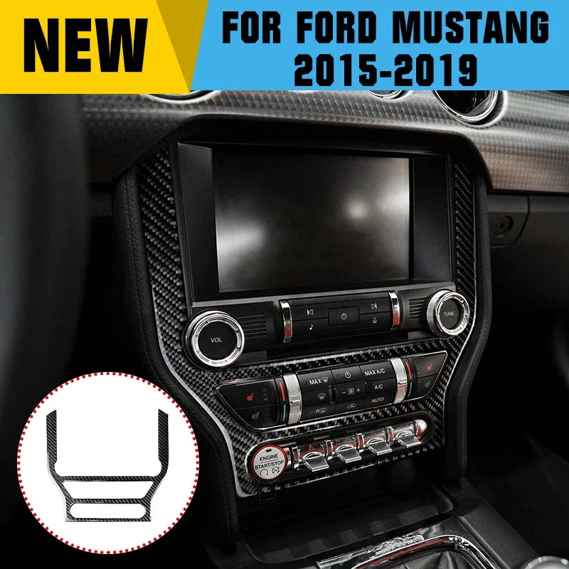 pcmos Carbon Fiber Interior Stickers CD Panel Decor Cover Trim Fit For Ford Mustang 2015-2019 Interior Mouldings Accessories
pcmos Carbon Fiber Interior Stickers CD Panel Decor Cover Trim Fit For Ford Mustang 2015-2019 Interior Mouldings Accessories