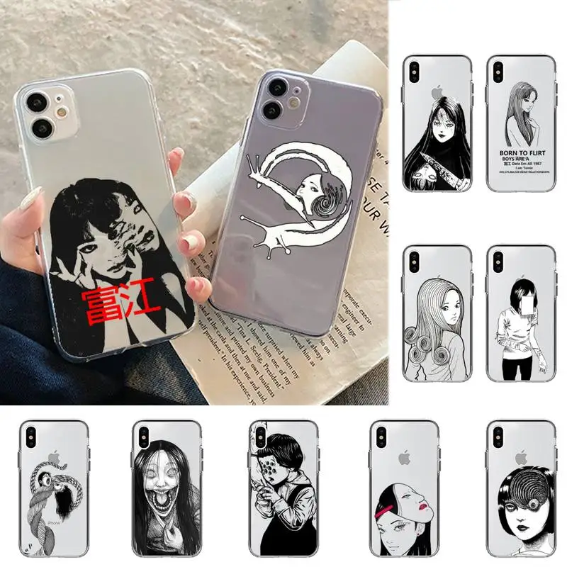 Junji Ito Collection Tees Horror Phone Case for iPhone 13 11 12 pro XS MAX 8 7 6 6S Plus X 5S SE 2020 XR case
Junji Ito Collection Tees Horror Phone Case for iPhone 13 11 12 pro XS MAX 8 7 6 6S Plus X 5S SE 2020 XR case
