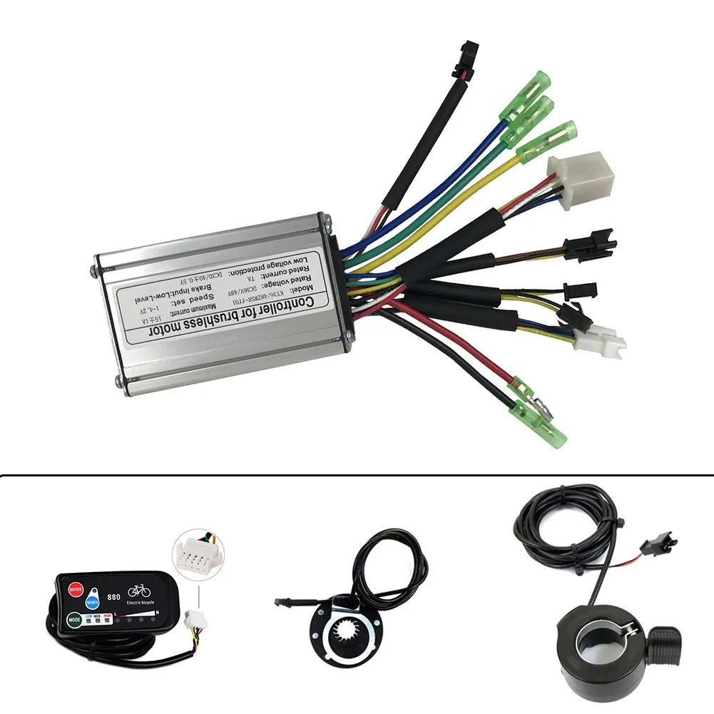 LCD900S Instrument With 15A Controller Is Suitable For KT 36V/48V 250W Motor +8 Magnetic Point Boost Sensor+130X Finger Dial Set
LCD900S Instrument With 15A Controller Is Suitable For KT 36V/48V 250W Motor +8 Magnetic Point Boost Sensor+130X Finger Dial Set