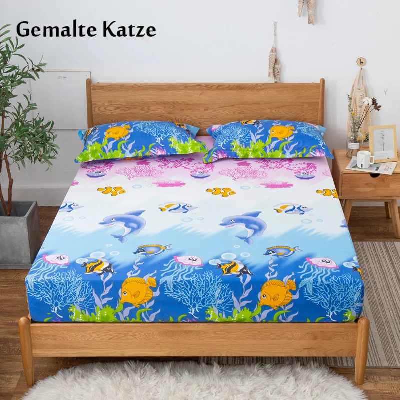 1pc Waterproof Bed Mattress Cover Watertight Mattress Protector Pad Fitted Sheet Bed Linens Cartoon Print Fitted Bed Sheet
1pc Waterproof Bed Mattress Cover Watertight Mattress Protector Pad Fitted Sheet Bed Linens Cartoon Print Fitted Bed Sheet