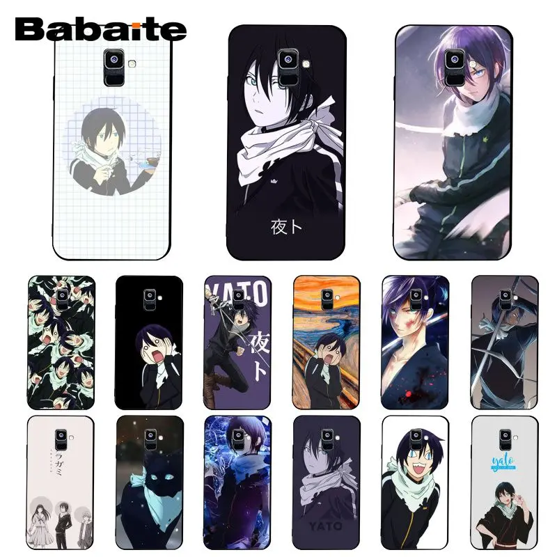 Чехол yato Babaite с аниме норагами для Samsung Galaxy A7 A50 A70 A40 A20 A30 A8 A6 Plus A9 A51 A71|Бамперы| |
