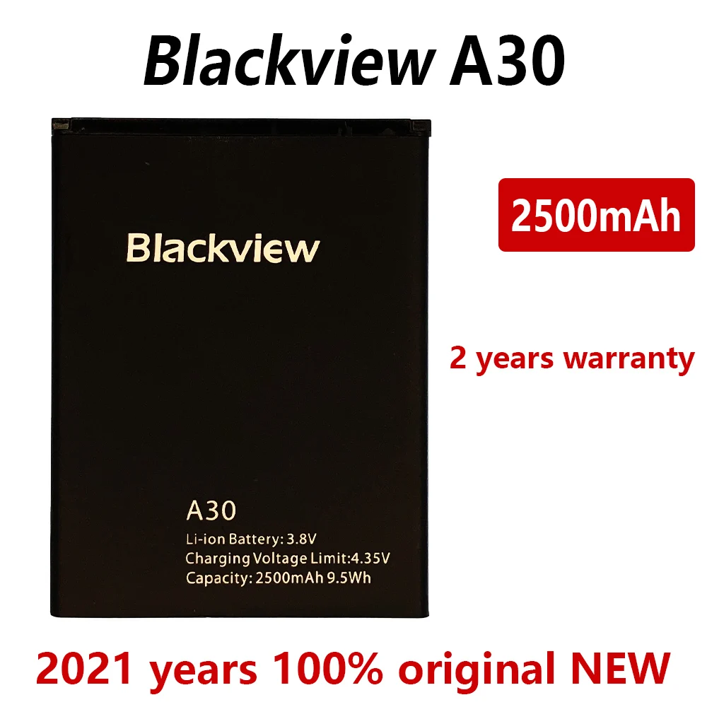 100% Оригинальный 2500 мАч Сменный аккумулятор для Blackview A30/A30 Pro высококачественные