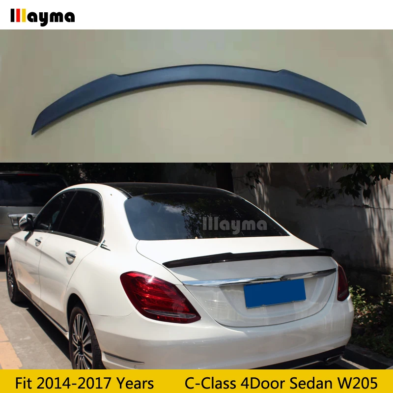 Спойлер для заднего багажника из стекловолокна в стиле FD Benz C класса W205 C180 C200 C220 C250