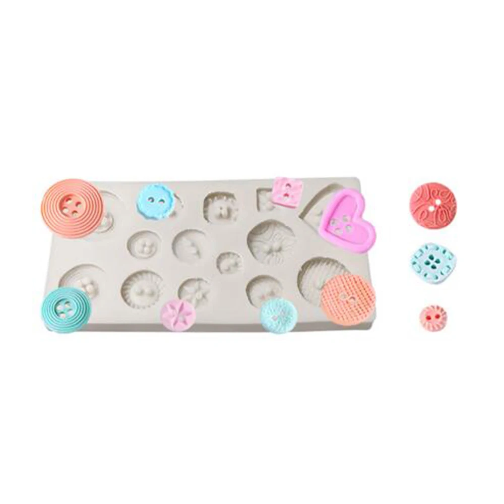 1PCS Cute button Shape Silicone Mold Jelly Soap Chocolate mould DIY baking Cake Decorating tools kitchen accessories Bakeware
1PCS Cute button Shape Silicone Mold Jelly Soap Chocolate mould DIY baking Cake Decorating tools kitchen accessories Bakeware