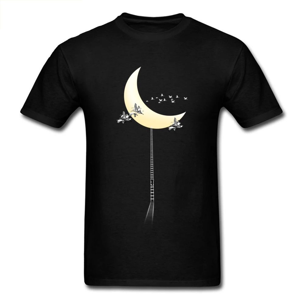 Crane Migration T-shirt Moon Print T Shirt Men Black Tshirt Novelty Dream Tops Tee Shirts 100% Cotton Clothing Xmas Gift
Crane Migration T-shirt Moon Print T Shirt Men Black Tshirt Novelty Dream Tops Tee Shirts 100% Cotton Clothing Xmas Gift