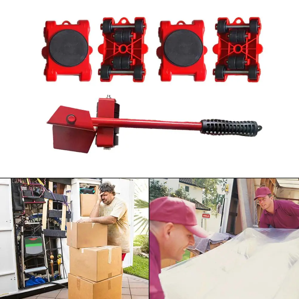 5pcs Furniture Mover Tool Transport Lifter Heavy Stuffs Moving 4 Wheeled Roller with 1 Bar Set D23 19 Dropship
5pcs Furniture Mover Tool Transport Lifter Heavy Stuffs Moving 4 Wheeled Roller with 1 Bar Set D23 19 Dropship