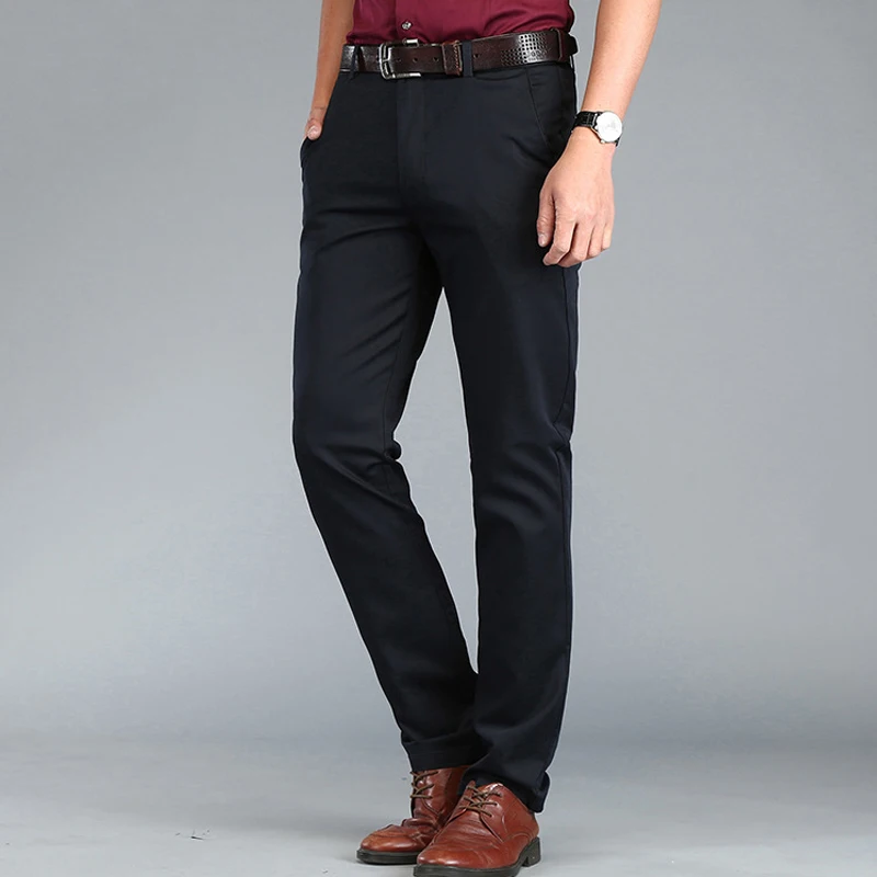 2021 New Spring Autumn Trouser Men Pants Casual Cotton Breathable Pants Men Mid-waist Straight Fitness Trousers Pantalon Homme
2021 New Spring Autumn Trouser Men Pants Casual Cotton Breathable Pants Men Mid-waist Straight Fitness Trousers Pantalon Homme