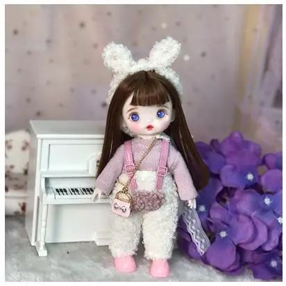 16cm Blyth Doll Joint Body Fashion BJD Toys Gift with Dress Shoes Wig Make Up
16cm Blyth Doll Joint Body Fashion BJD Toys Gift with Dress Shoes Wig Make Up