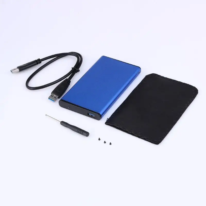 2.5inch HDD SSD USB 3.0 to SATA III External Hard Drive HDD 1TB Hard Drive Enclosure Case Super Speed For Windows Mac OS
2.5inch HDD SSD USB 3.0 to SATA III External Hard Drive HDD 1TB Hard Drive Enclosure Case Super Speed For Windows Mac OS