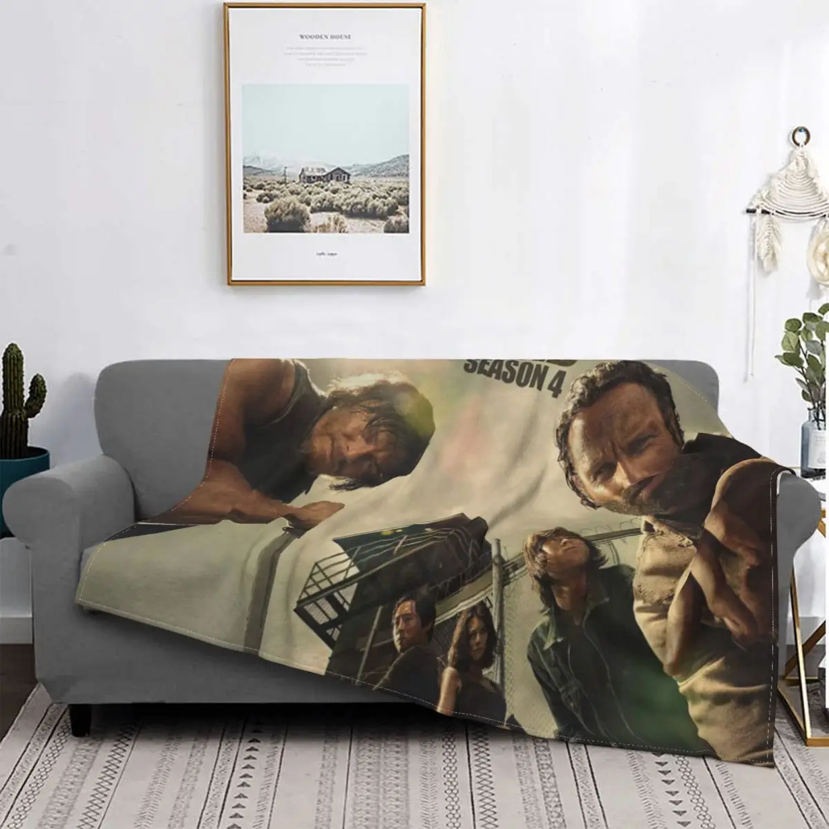 The Walking Dead Blanket Velvet Spring Autumn Rick Grimes Breathable Super Soft Throw Blanket for Home Bedroom Bedspreads
The Walking Dead Blanket Velvet Spring Autumn Rick Grimes Breathable Super Soft Throw Blanket for Home Bedroom Bedspreads