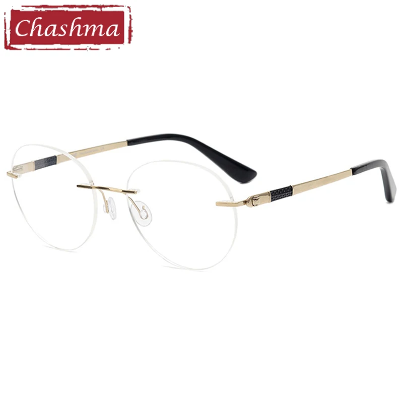 Chashma Rimless Pure Titanium Frame Round Eyewear Men Quality Prescription Optical Glasses Spectacles Anti Blue Ray Lenses
Chashma Rimless Pure Titanium Frame Round Eyewear Men Quality Prescription Optical Glasses Spectacles Anti Blue Ray Lenses